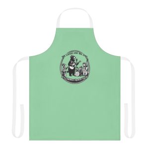 Monkey Ranch Band Apron | Musician Animal Graphic Apron